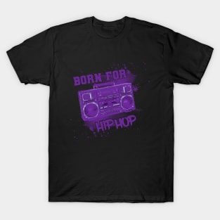 Born for hiphop, Old school T-Shirt